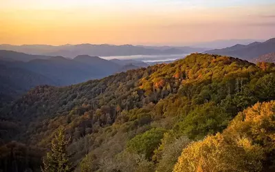 newfound gap in the fall