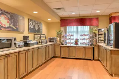 breakfast area in The Appy Lodge