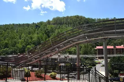 mountain coaster in gatlinburg