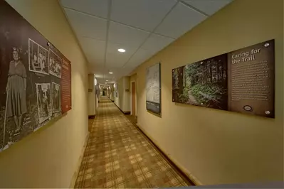 the appalachian trail museum at the appy lodge