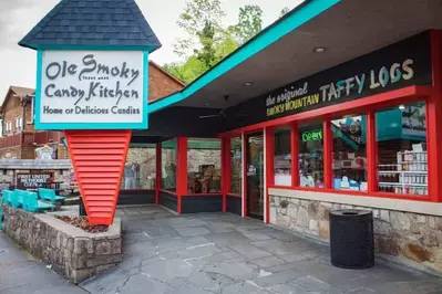 Ole Smoky Candy Kitchen in Gatlinburg