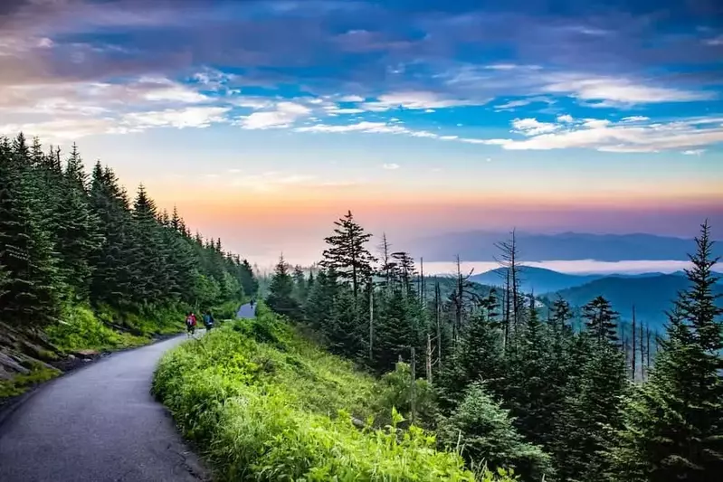 Clingmans Dome in the morning