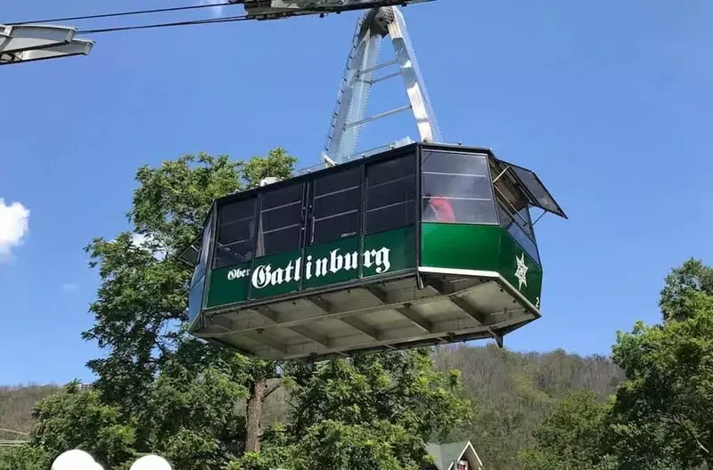 aerial tramway to ober gatlinburg