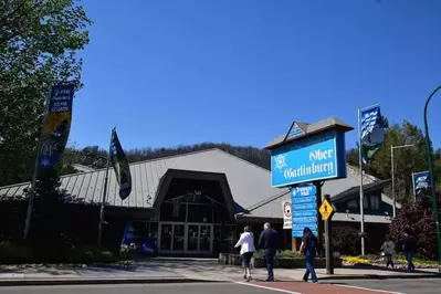 sign in front of ober gatlinburg