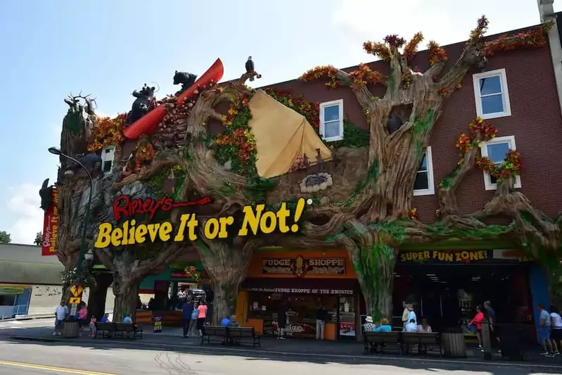 The redesigned Ripley's Odditorium Gatlinburg.