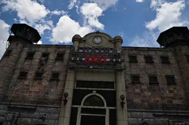 exterior of Alcatraz East Crime Museum